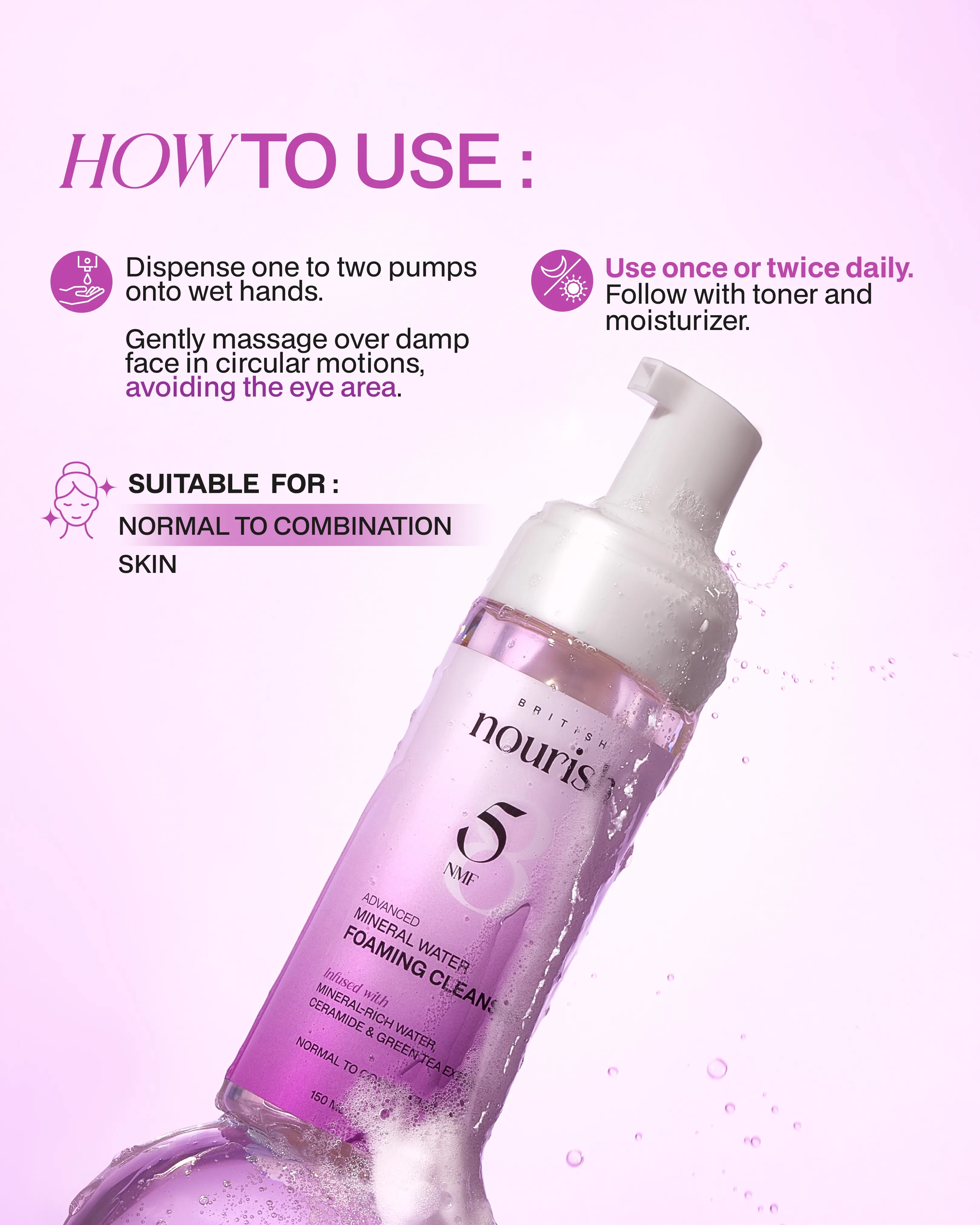 Mineral Water Foaming Cleanser 4